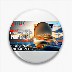 Trainwreck Poop Cruise Merchandise For Fans Trainwreck Poop Cruise Pins