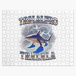 Retro Shark Jigsaw Puzzle Bootleg Meme