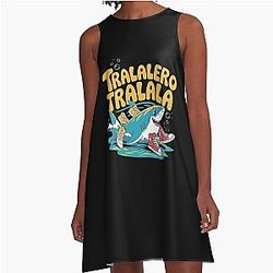 Tralala Brainrot A-Line Dress
