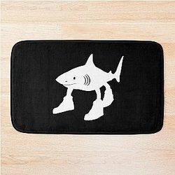 ITALIAN BRAINROT WHITE Bath Mat
