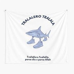 Tralala (Italian Brainrot) Tapestry