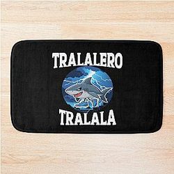 Funny Italian Gen Z Brainrot Bath Mat