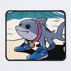 Tralala The Land Shark Mouse Pad