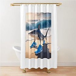 Brainrotware Shower Curtain