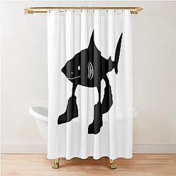 Italian Brainrot Shower Curtain