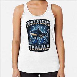 Tralala Italian Racerback Tank Top