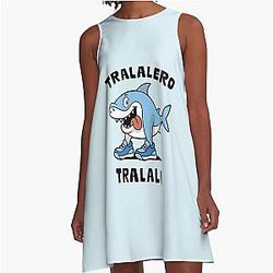 Tralala ( Italian Brainrot ) A-Line Dress