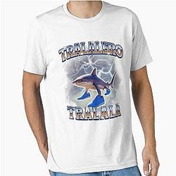 Tralala Funny Shark Retro Bootleg Memes Essential T-Shirt