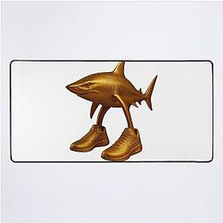 Gold Brain Desk Mat
