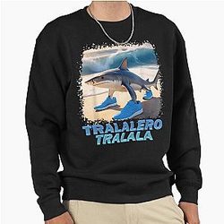 Tralala Italian Brainrot Meme Pullover Sweatshirt