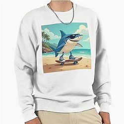 Tralalero Skater Pullover Sweatshirt