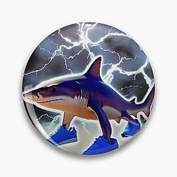 Tralala Shark Meme Bootle (Italian Brainrot) Pin