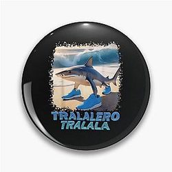Italian Brainrot Meme Pin