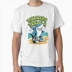 Italian Shark Classic Meme T-Shirt
