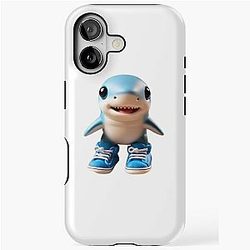 Los Tralaleritos Tralalero (Italian Brainrot) iPhone Tough Case