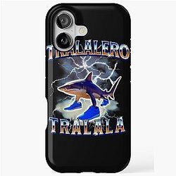Tralala Shark Meme Bootle (Italian Brainrot) iPhone Tough Case