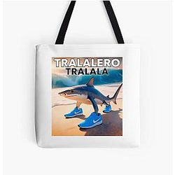 Tralalero meme All Over Print Tote Bag