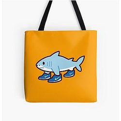 Cute Tralaero (Italian Brainrot) All Over Print Tote Bag