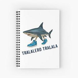 Italian Brainrot Spiral Notebook