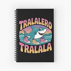 Tralala Brainrot Spiral Notebook