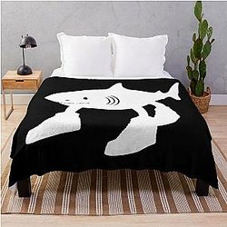 TRIAL ELERO ITALIAN BRAINROT WHITE Throw Blanket