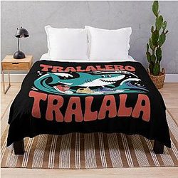 Brainrot Throw Blanket