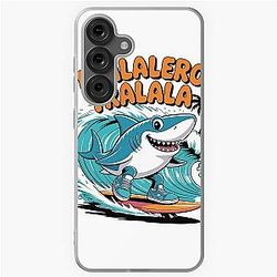 Tralala Shark Surf Italian Samsung Galaxy Soft Case