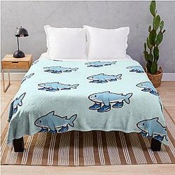 Cute Italian Brainrot Throw Blanket