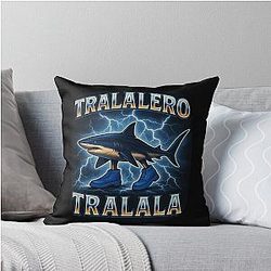 Italian Brain Rot Throw Pillow