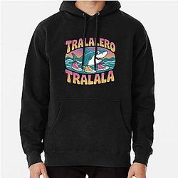 Tralalero Brainrot Pullover Hoodie