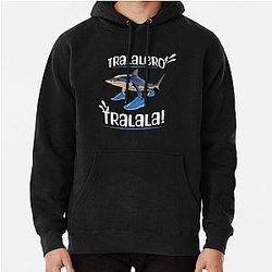 Tralalero Italian Brainrot Meme Pullover Hoodie