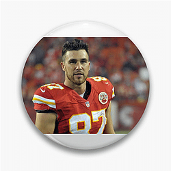 Travis Kelce hosts a podcast with his brother Jason Kelce Travis Kelce Pins