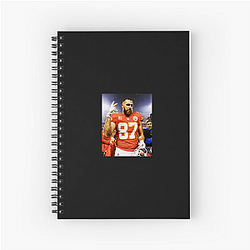 Travis Kelce has appeared on television shows and in ads Travis Kelce Notebook