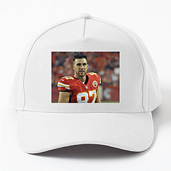 Travis Kelce hosts a podcast with his brother Jason Kelce Travis Kelce Hats & Caps