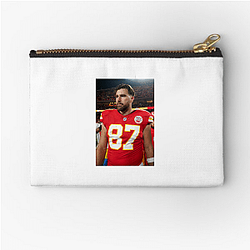 Travis Kelce's position is a tight end Travis Kelce Zipper Pouches