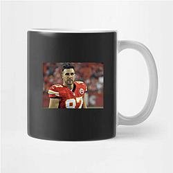 Travis Kelce hosts a podcast with his brother Jason Kelce Travis Kelce Mugs