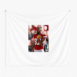Travis Kelce is considered one of the greatest tight ends ever Travis Kelce Tapestries