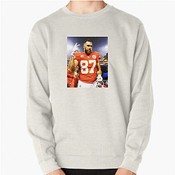 Travis Kelce has appeared on television shows and in ads Travis Kelce Sweatshirts