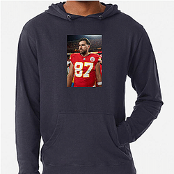 Travis Kelce's position is a tight end Travis Kelce Hoodies