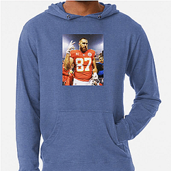 Travis Kelce has appeared on television shows and in ads Travis Kelce Hoodies