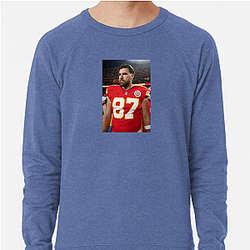 Travis Kelce's position is a tight end Travis Kelce Sweatshirts