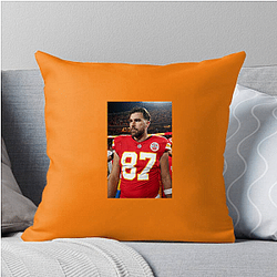 Travis Kelce's position is a tight end Travis Kelce Pillows Cover