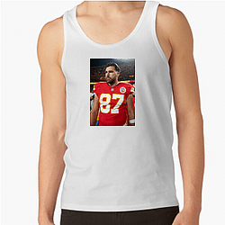 Travis Kelce's position is a tight end Travis Kelce Tank Tops