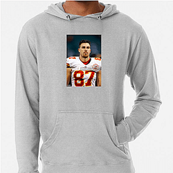 Travis Kelce is a professional American football player Travis Kelce Hoodies