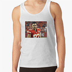 Travis Kelce hosts a podcast with his brother Jason Kelce Travis Kelce Tank Tops
