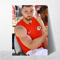 Travis Kelce plays for the Kansas City Chiefs Travis Kelce Posters