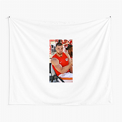 Travis Kelce plays for the Kansas City Chiefs Travis Kelce Tapestries