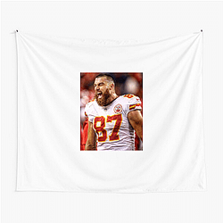 Travis Kelce was drafted in the third round of the 2013 NFL draft Travis Kelce Tapestries