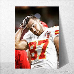 Travis Kelce has won three Super Bowls with his team Travis Kelce Posters