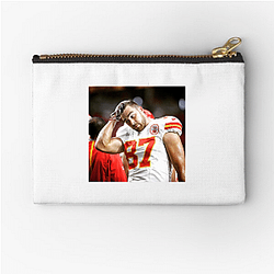 Travis Kelce has won three Super Bowls with his team Travis Kelce Zipper Pouches